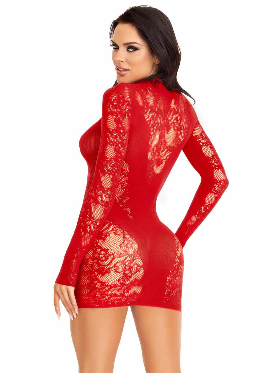 Red Female Body Stocking.No-81647 S