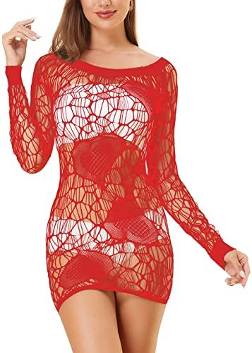 Red Female Body Stocking.No-81647 S