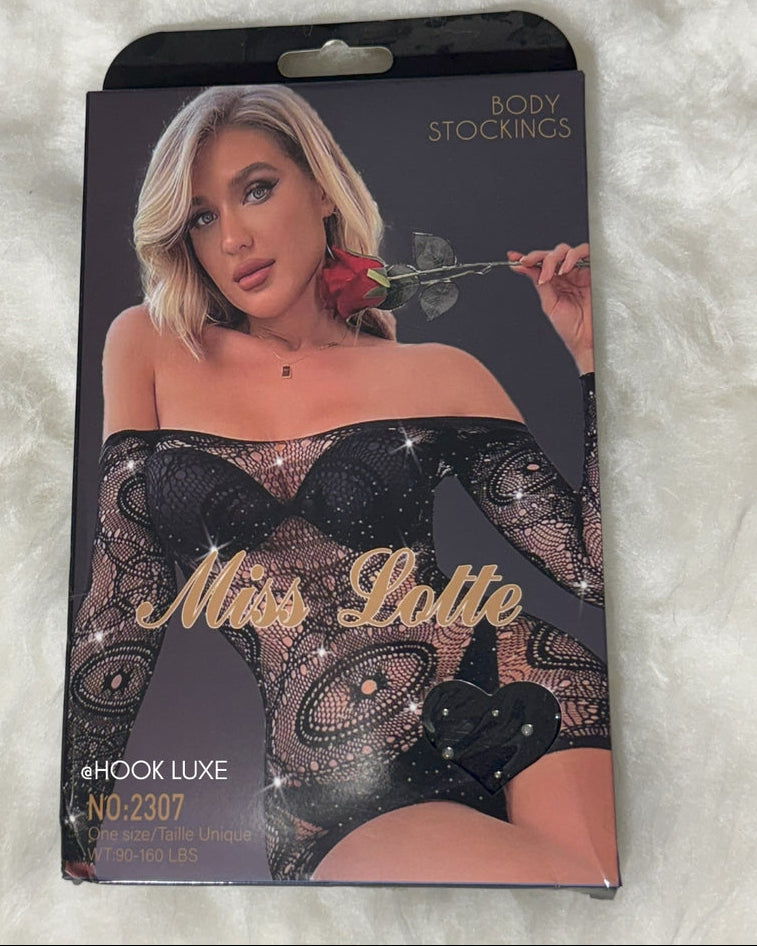 Crystel stone Bodystocking. No-2307